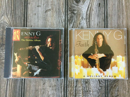Lot Of 2 Kenny G C Ds - Miracles The Holiday Album, Faith - £7.47 GBP