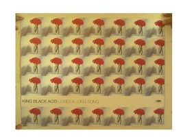 King Black Acid Poster Loves A Long Song - $327.80 MXN