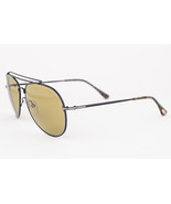 Tom Ford INDIANA Black / Green Sunglasses TF497 01N 60mm - $305.17 CAD