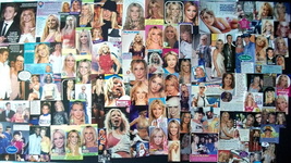 BRITNEY SPEARS ~ One Hundred Thirty-One (131) Color CLIPPINGS from 1998-... - $16.85