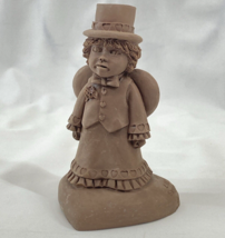 VTG Lil&#39; Sweet Heart&#39;s Small Native Sculpture TnT 1995 Angel Groom Adobe... - $11.39