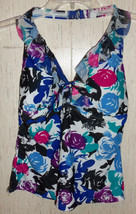 New! Womens Catalina Floral Tankini Top Size M (8/10) - £18.64 GBP