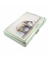 Elephant Em20 Cigarette Case with Built in Lighter Metal Wallet - $27.70 CAD
