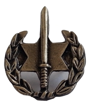 IDF Alexandroni brigade Israel army pin breast badge sword olive magen David - £8.37 GBP