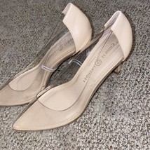 Chinese Laundry Romance Pumps, Women&#39;s Size 8.5 Clear/Nude Very Nice - £15.92 GBP