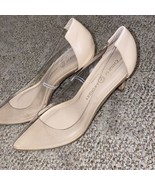 Chinese Laundry Romance Pumps, Women&#39;s Size 8.5 Clear/Nude Very Nice - £15.79 GBP