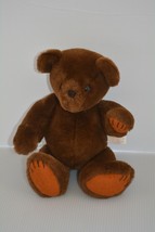 Vintage 1985 Jean Steele Kent Collectibles Brown Jointed Plush Teddy Bear 11&quot;  - £21.93 GBP