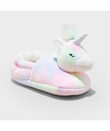 Cat &amp; Jack Toddler Girls Magic Unicorn Slippers Multicolor Size S - $359.05 MXN