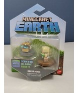 Minecraft Earth Boost Mini Figures Game Enhancement, Skeleton and Villag... - $6.99