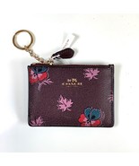 NWT Coach Womens Mini Skinny ID Case Signature Leather Wildflower Print ... - $54.70 CAD