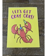 American Greetings Greeting Card Birthday Cray Cray - $11.92 CAD