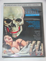 Screaming Skull Collection - 8 Creature Features On 2 Dvd&#39;s! - £15.71 GBP