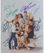 BEVERLY HILLS, 90210 CAST Signed Photo X7 - J. Priestley, J. Garth, L. P... - £384.66 GBP