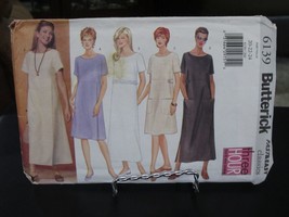 Butterick 6139 Misses A-Line Dress Pattern - Size 20 / 22 / 24 - $15.14