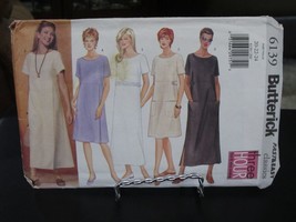 Butterick 6139 Misses A-Line Dress Pattern - Size 20 / 22 / 24 - £11.92 GBP