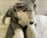 Folkmanis Full Body Timber Wolf Pup Hand Puppet dog husky Cute Toy super... - £19.42 GBP