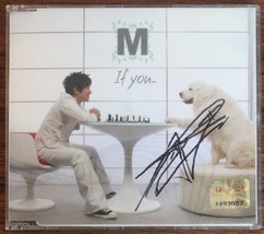 Lee Min-Woo M - If You CD Signed Autographed Single Album Shinhwa 2005 [read] - £11.80 GBP