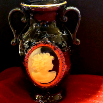 Extremely Old Cameo Vase~Unique~One of a Kind - £138.48 GBP