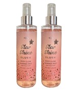 2 Pack STAR SHINE BLUSH Body Glow Shimmer Mist Body Spray Floral Scent 8... - £21.08 GBP