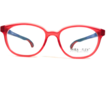 Miraflex Niños Gafas Monturas Jake C.136 Azul Rojo Cuadrado Completo Borde - $60.41