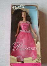 Barbie Pretty Princess Brunette Doll 2001 Out of Production Ages 3+ 52773 - £31.96 GBP