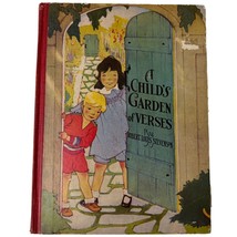 A Childs Garden Of Verses By Robert Louis Stevenson Vintage 1930 Hardcover Book - $21.59