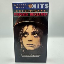 Private Benjamin VHS 1980 Warner Bros Hits Comedy Goldie Hawn R-Rated - $9.55