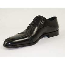 Men's GENIO Genuine Leather Upper And Sole Dress Shoes Turkey 120371331 Black image 3