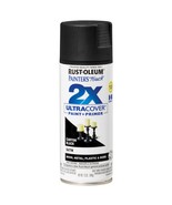 Rust-Oleum Painter&#39;s Touch Ultra Cover 2X Spray Paint 12oz-Canyon Black - £27.56 GBP