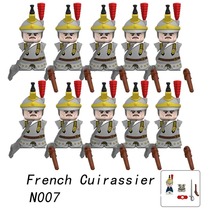 10pcs Napoleonic Military Soldiers Building Blocks WW2 Figures Kid Toy J - $18.99