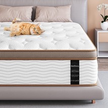 Bedstory Full Mattress, 74&quot; X 54&quot; X 12, Medium Firm, Individually, Made In Usa. - £442.83 GBP