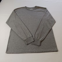 Russell Athletic Men&#39;s Heather Gray Long Sleeve Crewneck Tee Size Medium - $191.28 MXN