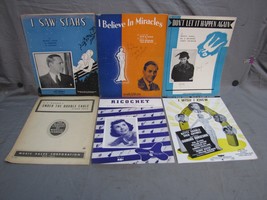 Antique Lot of 1900s Assorted Sheet Music #176 - £19.77 GBP