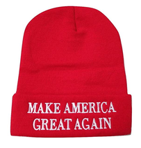 Make America Great Again MAGA Donald Trump Knit Skull Cap Hat Beanie - £10.40 GBP