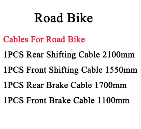 TRLREQ 4 pcs inner Cable Bicycle ke Shift Cable for MTB Road Bike Front Rear ke  - £140.35 GBP