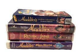 Walt Disney Classic Aladdin, King of Thieves, Return of Jafar, Arabian 4... - $12.95