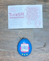 Vintage 1997 Original Bandai Tamagotchi Electronic Toy Blue &amp; Pink-Works Great - £35.06 GBP