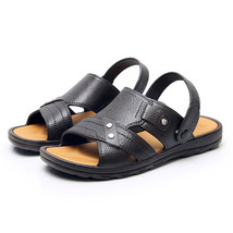 Summer Men Sandals Waterproof Non-Slip Sandals Men&#39;s Soft Bottom Wear-Resistant  - £23.36 GBP
