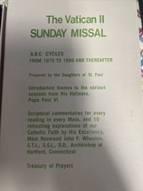 Vatican II Weekday Missal St. Paul Edition Gilt-Edge Pg, Catholic Gift with box - £18.30 GBP