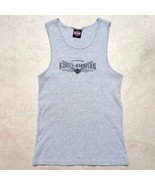 Harley-Davidson Motorcycles Battlefield Gettysburg, PA Gray Tank Top - S... - $284.64 MXN