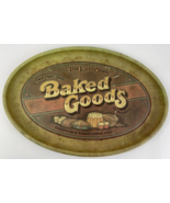 Vintage 70&#39;s Baked Goods Pie Bread Metal Tray Pentron Industries Lovin&#39; ... - $26.93 CAD