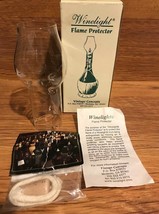 NOS Vintage Concepts WineLight Flame Protector with Cork Colored Wick an... - $15.00
