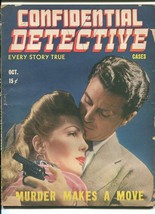 Confidential DETECTIVE-1944-GUN ATTACK-GOOD Girl Art Cvr G - $47.53