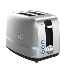 Brentwood Select Extra Wide 2 Slot Stainless Steel Toaster - £65.35 GBP