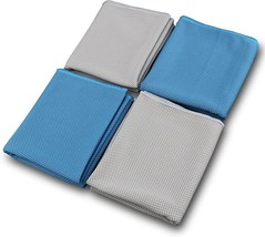 Cooling Towel 4Packs (40&quot;x 12&quot;), Ice Towel, Microfiber Towel, Soft Breathable - £13.95 GBP