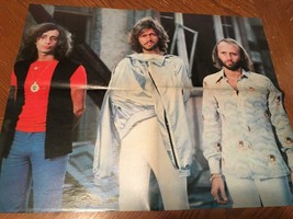 Bee Gees teen magazine poster clipping outside Bop Tiger Beat Teen Beat - £3.91 GBP