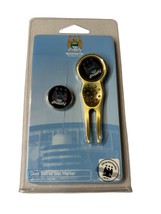 MANCHESTER CITY FC DIVOT TOOL, HAT CLIP AND GOLF BALL MARKER. OLD STYLE ... - £38.19 GBP