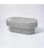 Mother of Pearl inlay lalita pattern with inlay base on wooden oval coffee table - $1,678.00 - $1,903.00