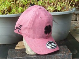 An item in the Sports Mem, Cards & Fan Shop category: Alabama Spirit - Black Clover Lt Maroon & Maroon Clover Style 2022 Adjustable