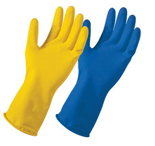 Grease Monkey Pro Cleaning Reusable  Long Latex Cuff Glove, 2 Pairs, S/M - £5.91 GBP